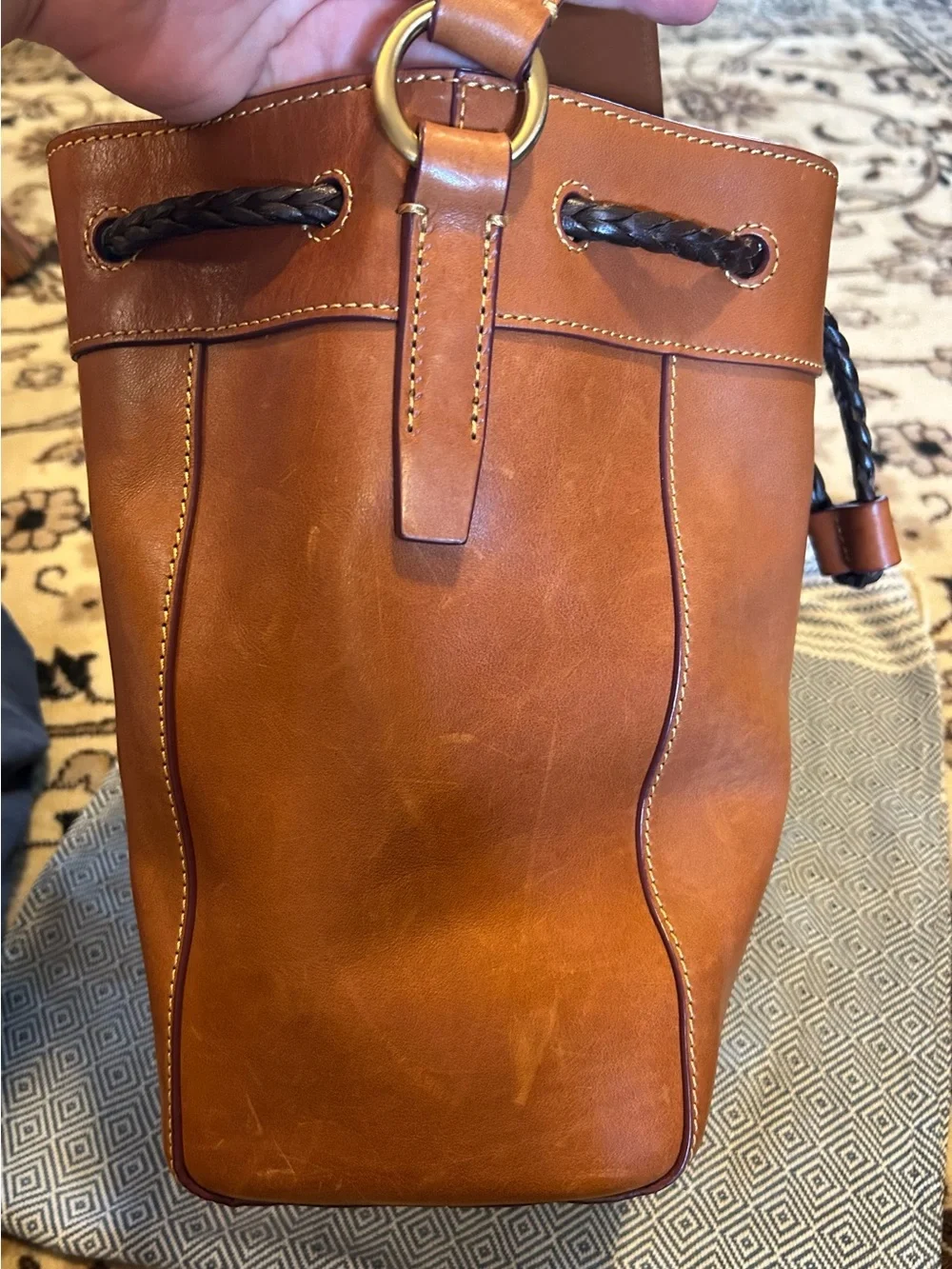 Dooney and Bourke Florentine Hattie in Natural